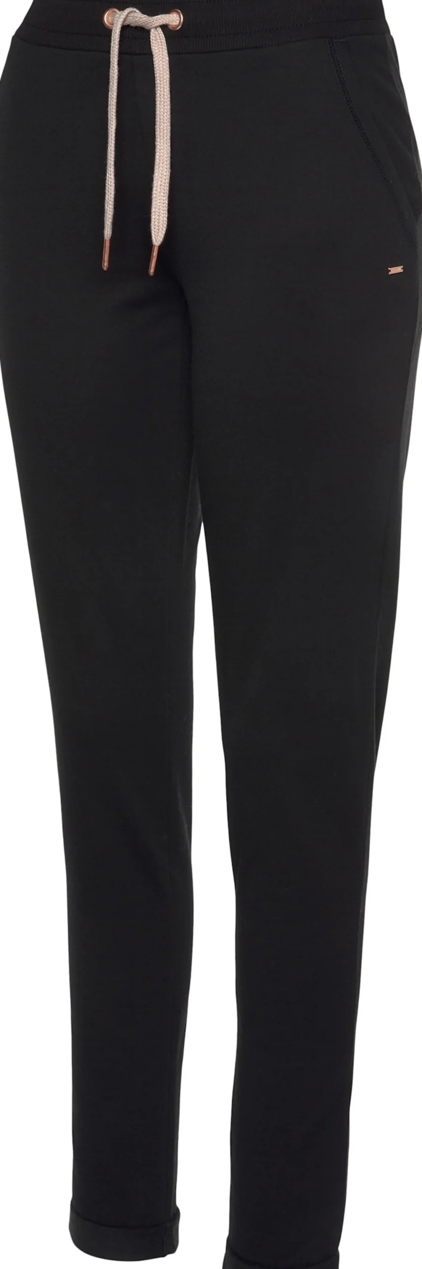 Homewear|Strandmode|LASCANA Loungepants schwarz