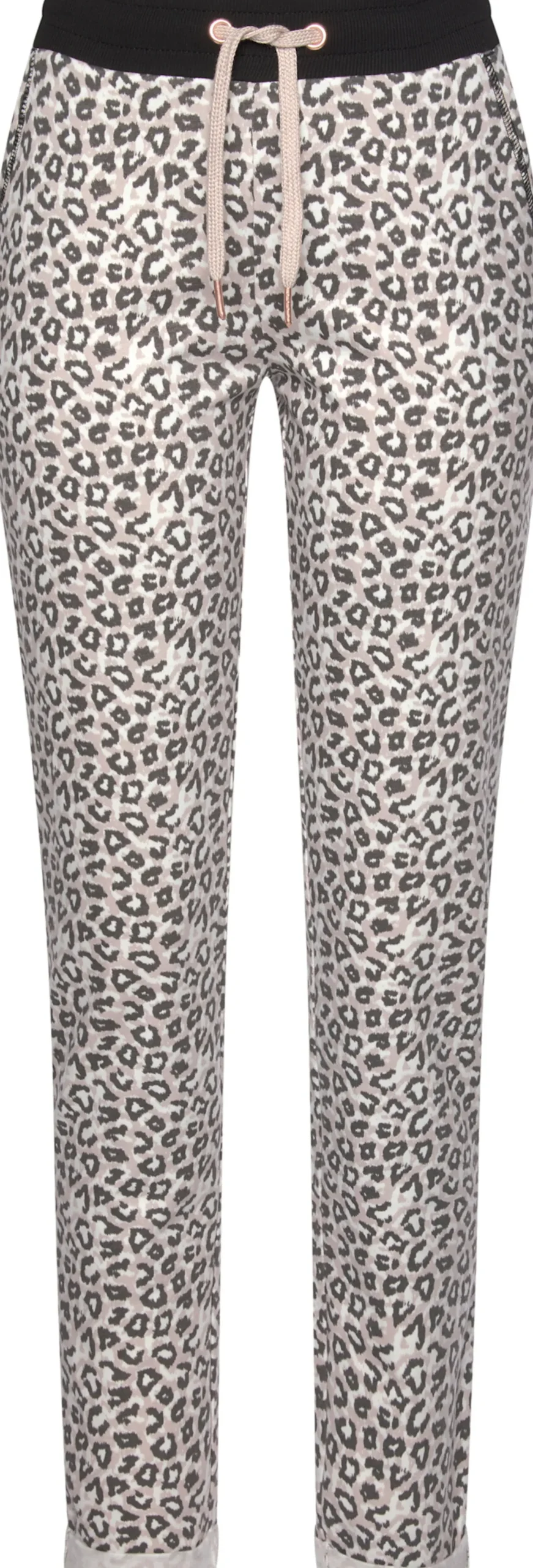 Homewear|Strandmode|LASCANA Loungepants beige-schwarz
