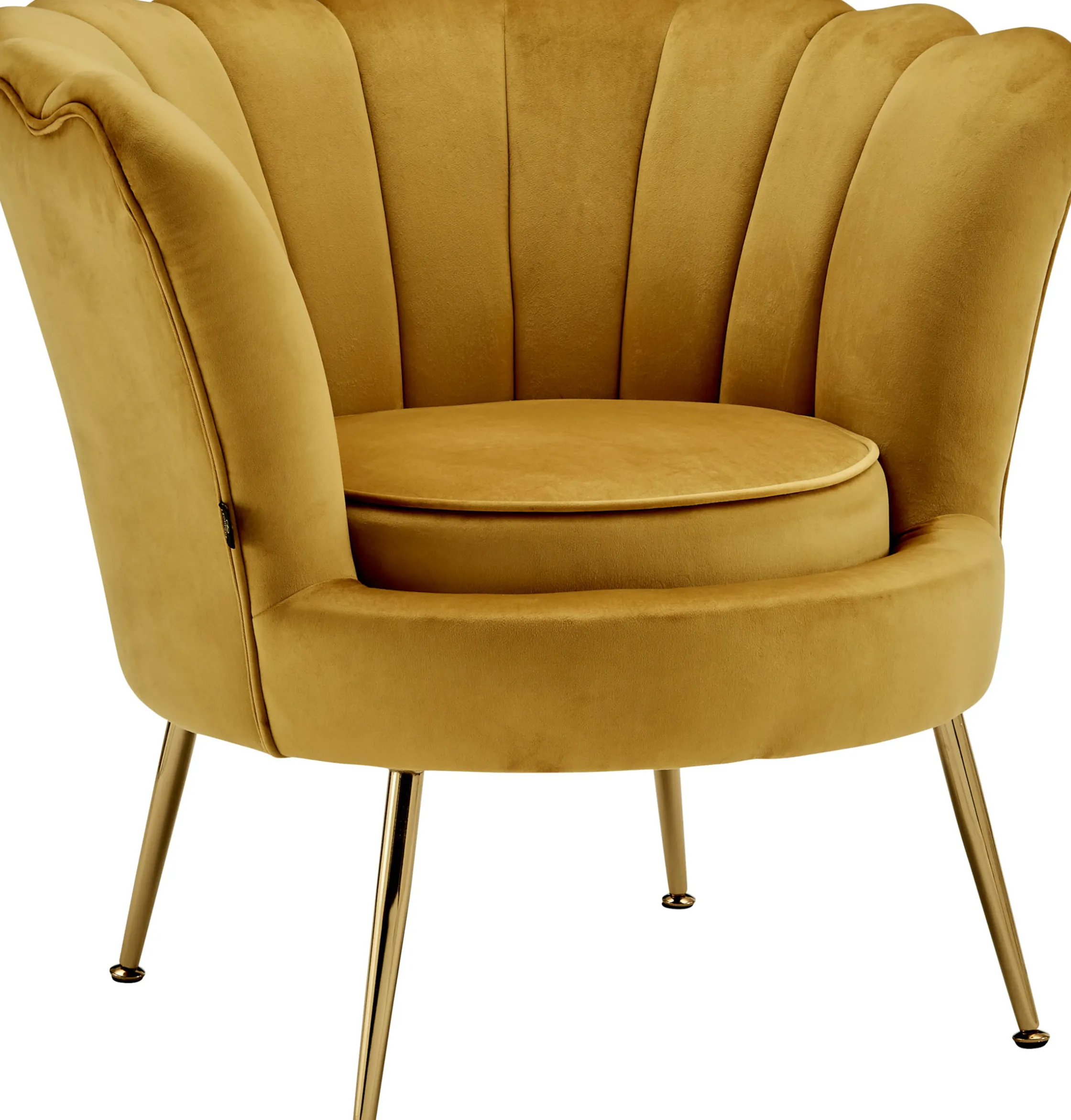 Sessel|Leonique Loungesessel goldfarben
