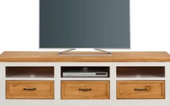 Side- & Highboards|Home affaire Lowboard weiß/natur