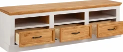 Side- & Highboards|Home affaire Lowboard weiß/natur
