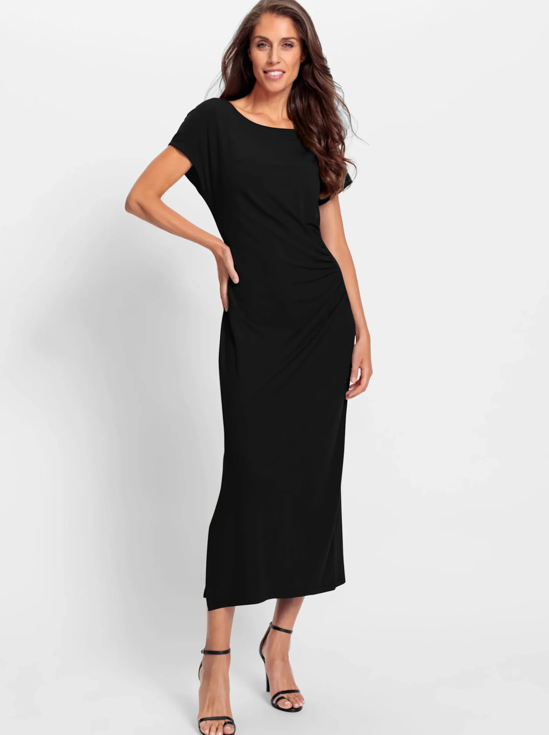Abendkleider|heine Maxikleid schwarz