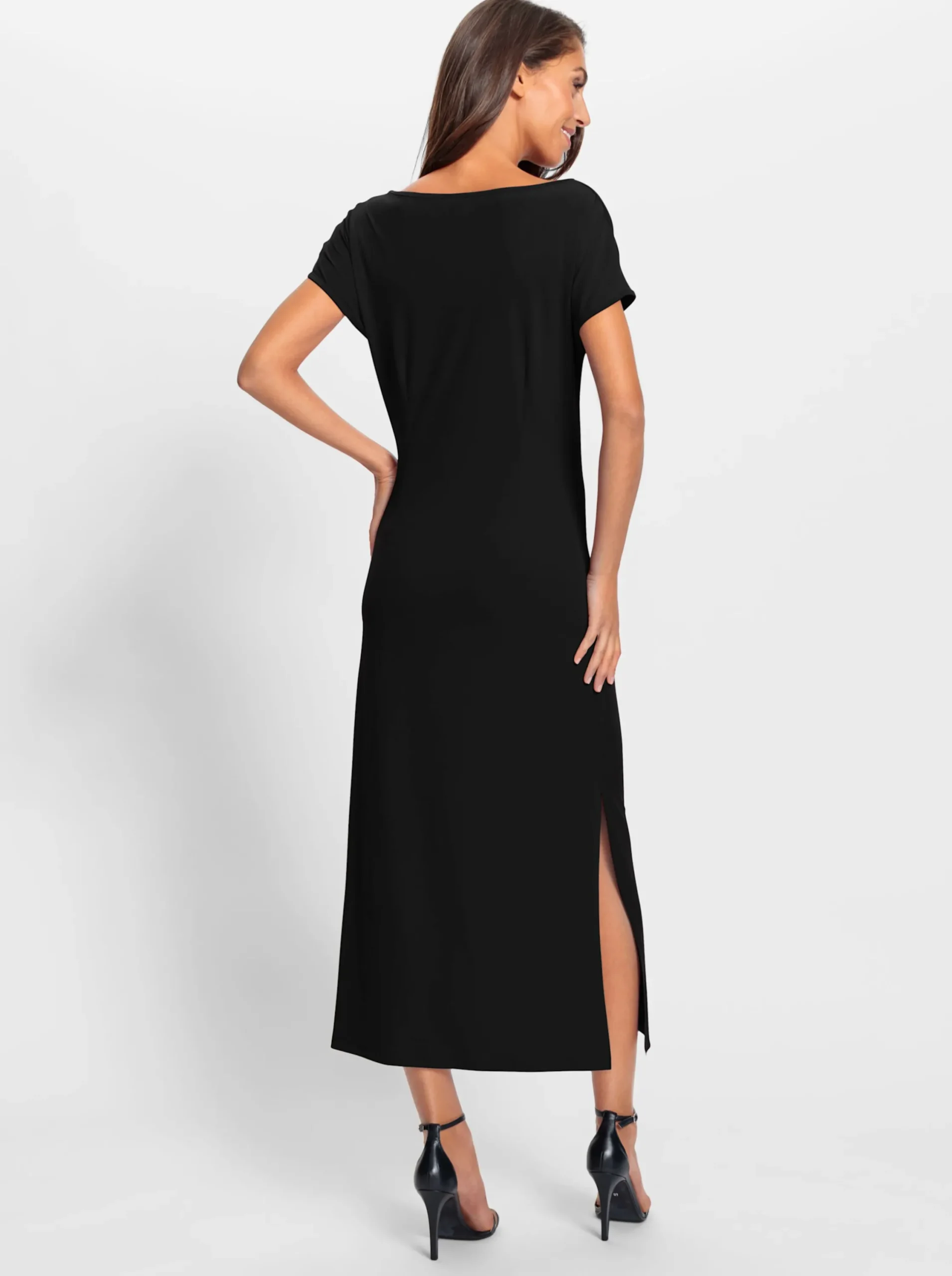Abendkleider|heine Maxikleid schwarz