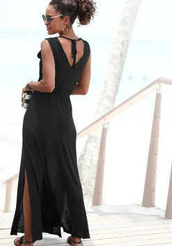 Kleider|Buffalo Maxikleid schwarz