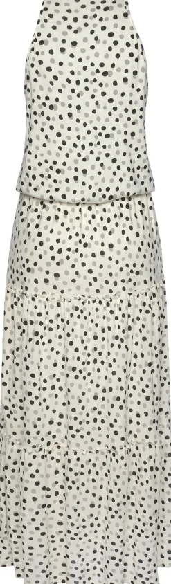 Kleider|Buffalo Maxikleid weiß-bedruckt