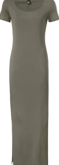 Basics|Kleider|heine Maxikleid schilfgrün