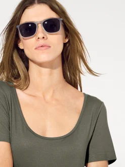 Basics|Kleider|heine Maxikleid schilfgrün
