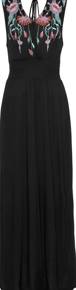 Kleider|Buffalo Maxikleid schwarz