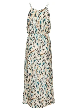 Kleider|LASCANA Maxikleid sandbedruckt