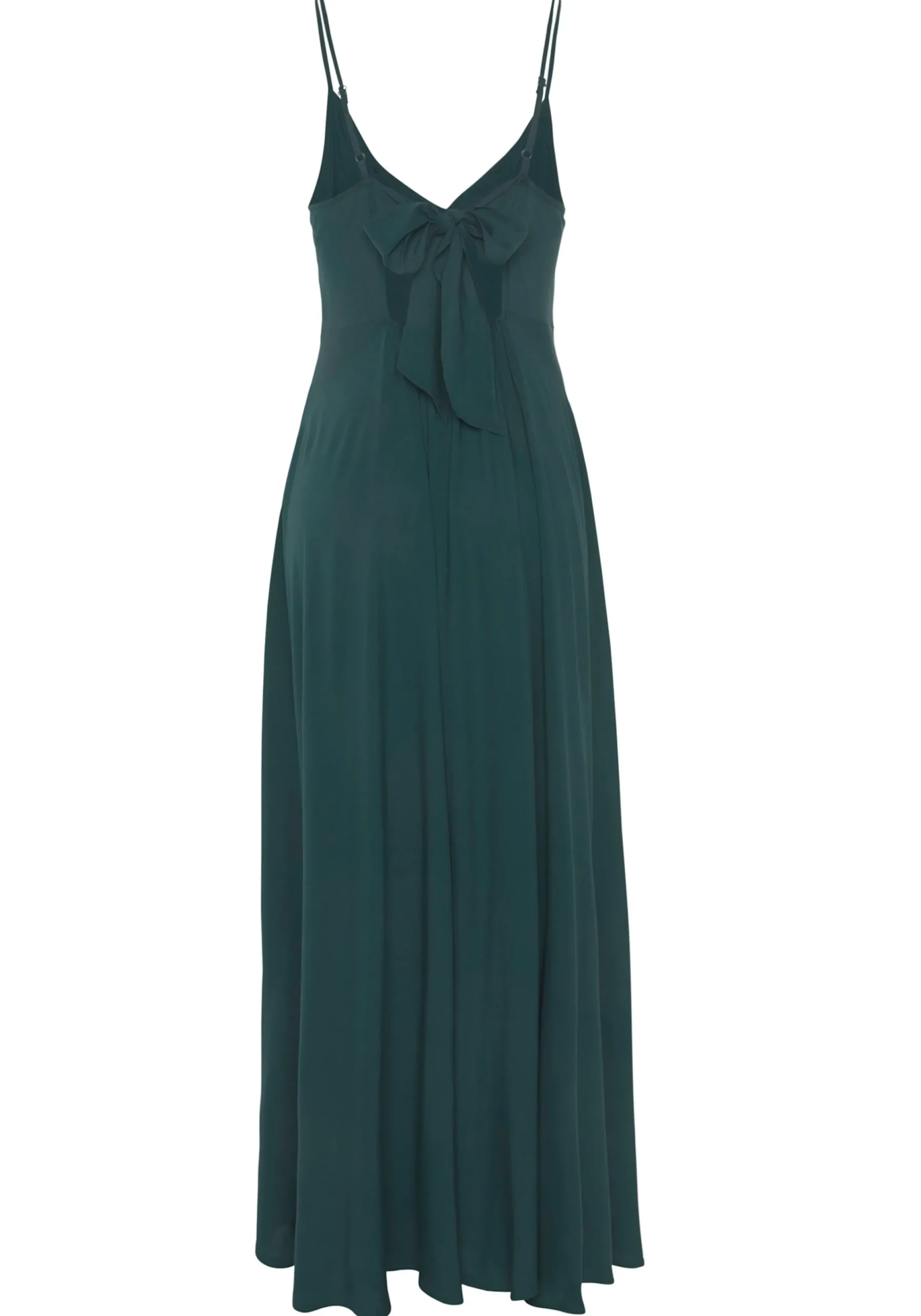 Strandkleider|LASCANA Maxikleid dunkelgrün
