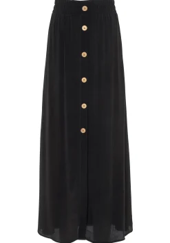 Strandmode|Vivance Maxirock schwarz
