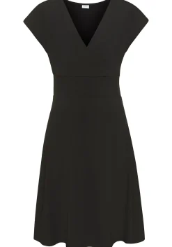 Kleider|LASCANA Midikleid schwarz