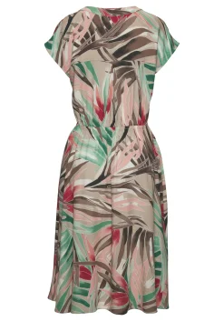 Strandkleider|Kleider|Vivance Midikleid sandbedruckt