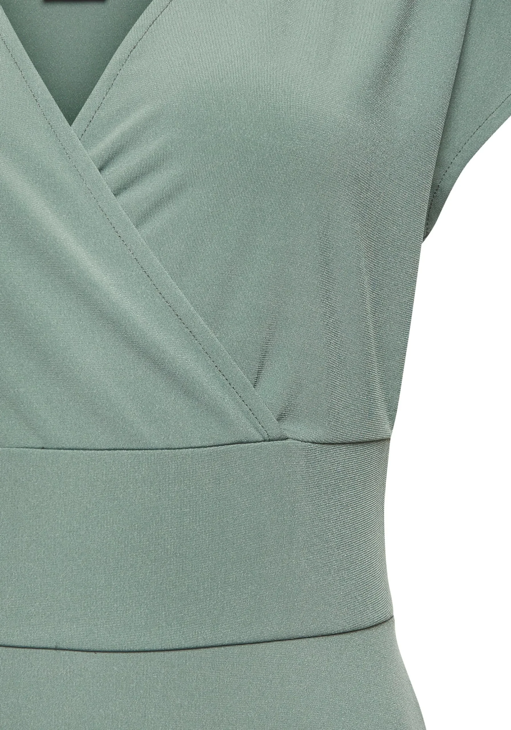 Strandkleider|LASCANA Midikleid sagegreen