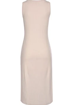 Kleider|LASCANA Midikleid beige