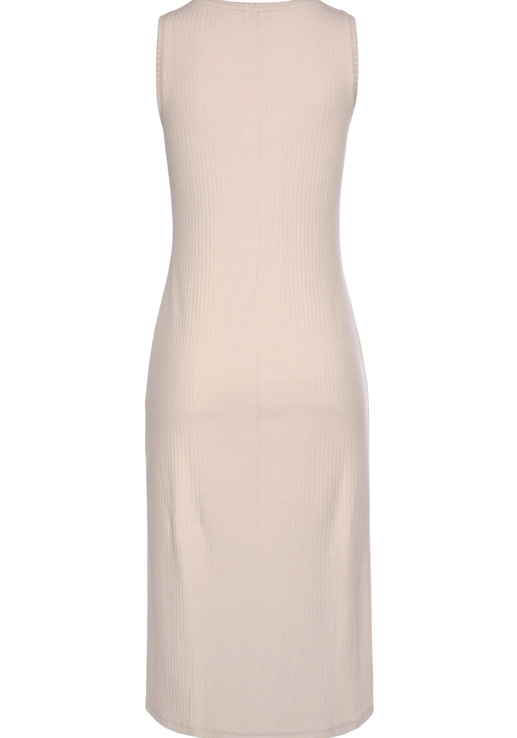 Kleider|LASCANA Midikleid beige