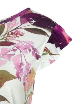 Strandkleider|Beachtime Midikleid weißbedruckt
