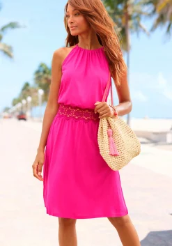 Kleider|Vivance Midikleid pink