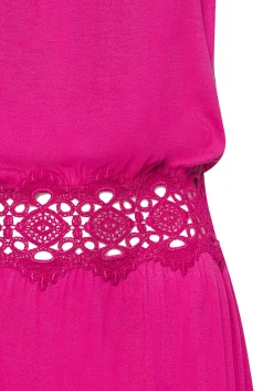 Kleider|Vivance Midikleid pink