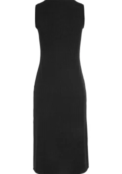 Kleider|LASCANA Midikleid schwarz
