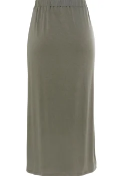 Strandmode|Röcke|Buffalo Midirock khaki