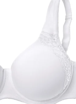Bhs|petite fleur Minimizer-BH puder+weiß