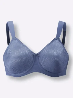 Bhs|Triumph Minimizer-BH mit Bügel taubenblau
