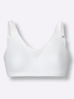 Bhs|Naturana Minimizer-BH ohne Bügel weiß