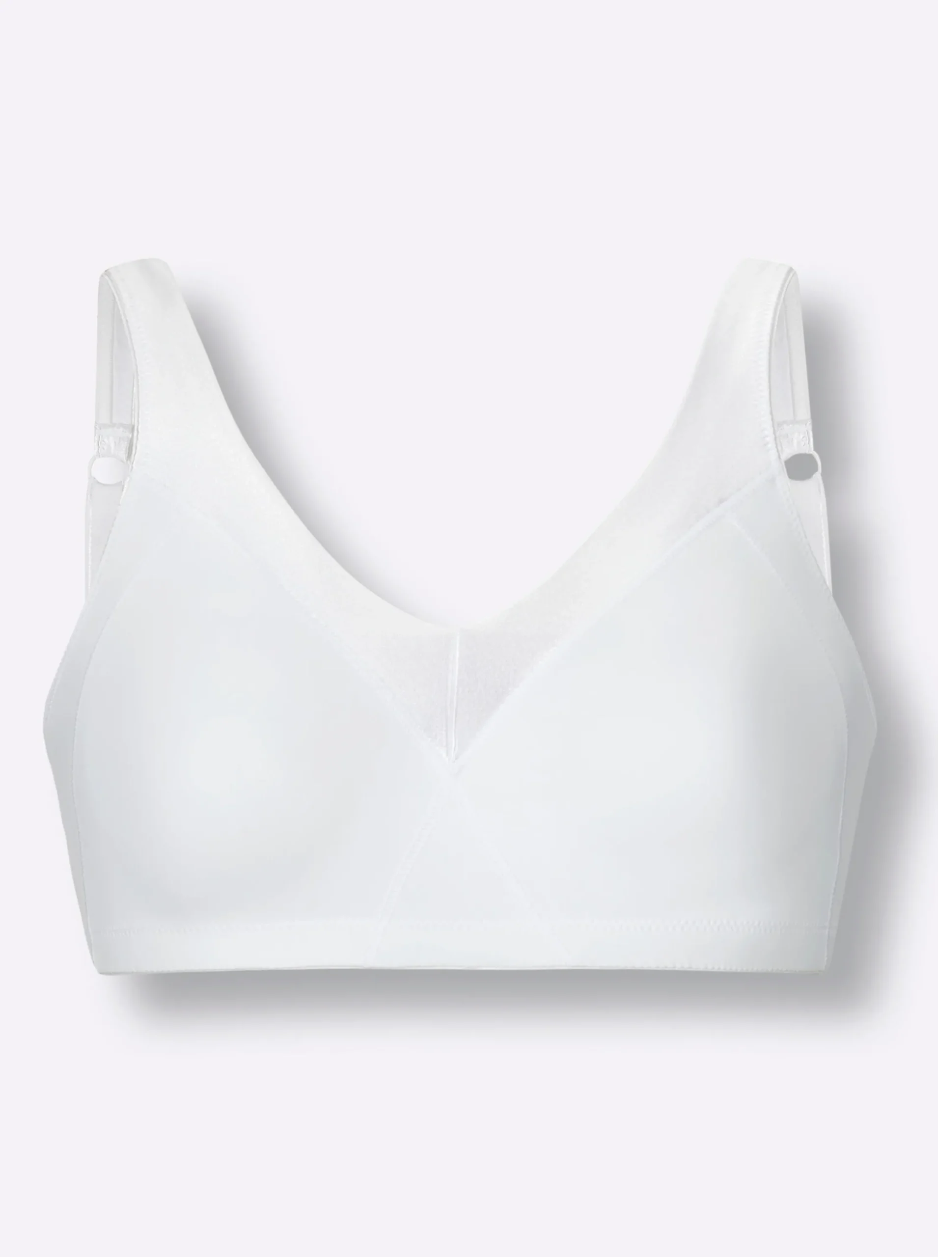 Bhs|Naturana Minimizer-BH ohne Bügel weiß