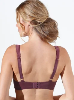 Bhs|Susa Minimizer-BH ohne Bügel aubergine