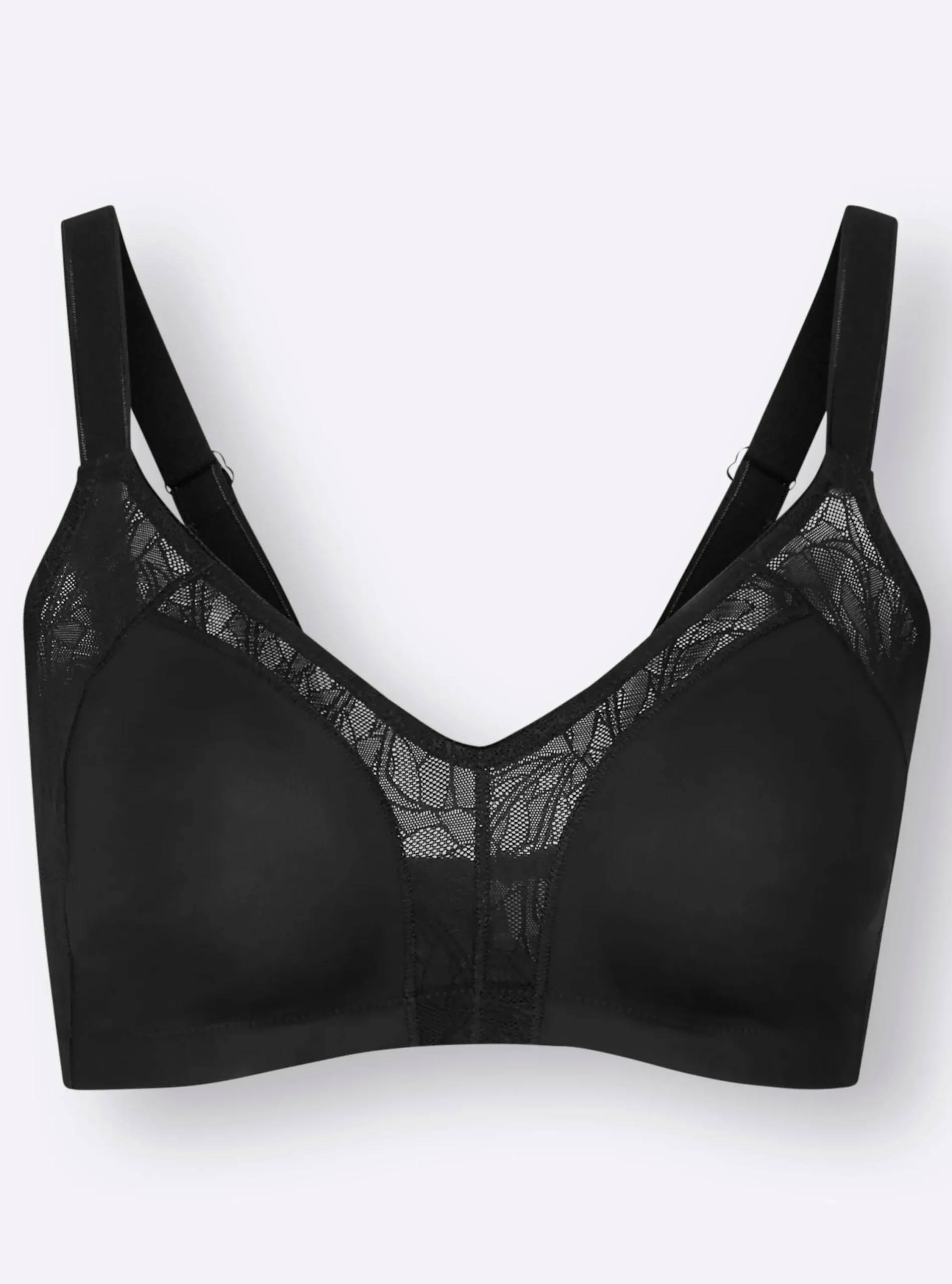 Bhs|Naturana Minimizer-BH ohne Bügel schwarz
