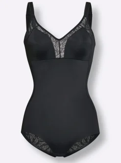 Bodies & Unterhemden|Shapewear|Naturana Minimizer-Body ohne Bügel schwarz