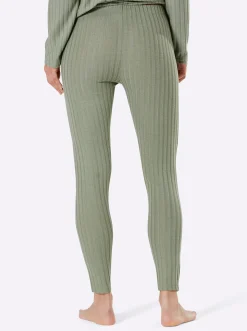 Hosen|CREATION L PREMIUM Modal-Leggings lindgrün