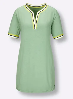Homewear| Modal-Longshirt eucalyptus