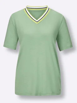 Homewear|Homewear| Modal-Shirt eucalyptus