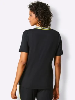 Homewear|Homewear| Modal-Shirt schwarz