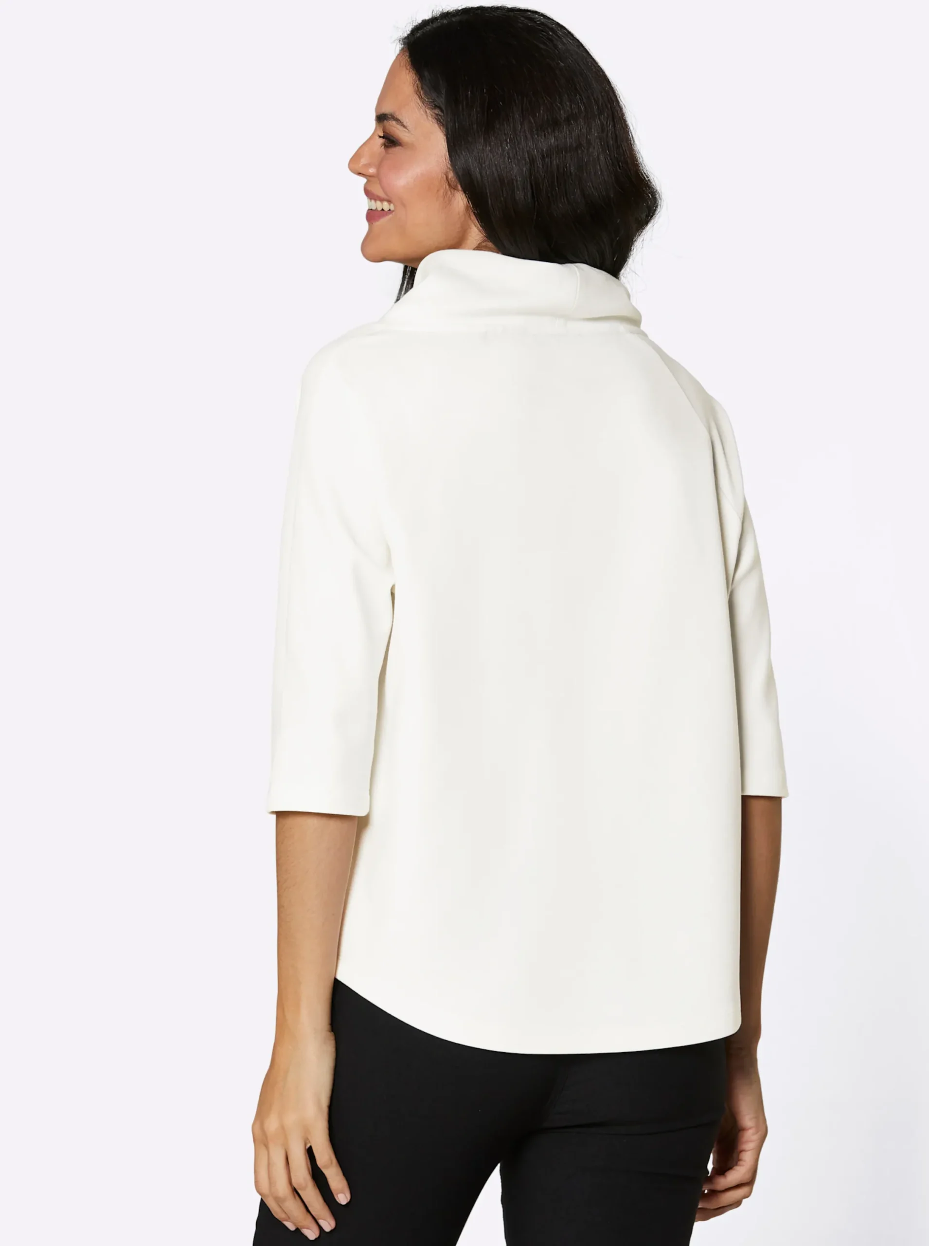 Shirts|CREATION L PREMIUM Modal-Shirt ecru