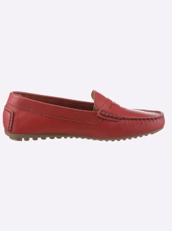 Mokassins & Slippers|heine Mokassin rot