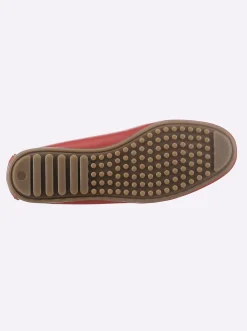 Mokassins & Slippers|heine Mokassin rot
