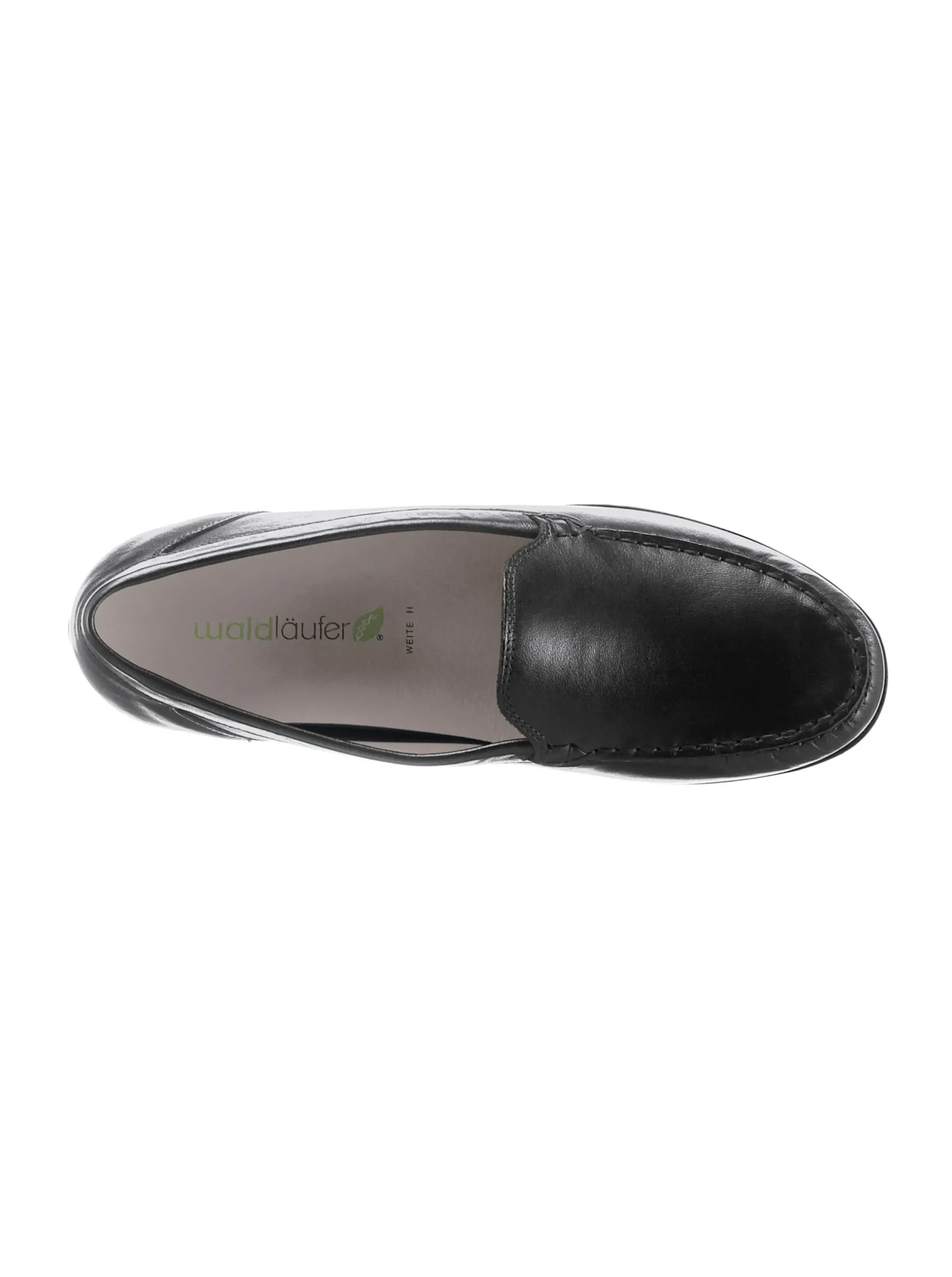 Mokassins & Slippers|Waldläufer Mokassin schwarz