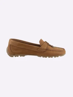 Mokassins & Slippers|heine Mokassin cognac