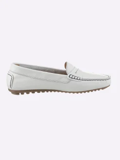 Mokassins & Slippers|heine Mokassin weiß