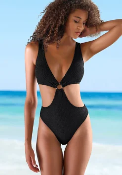 Badeanzüge|Vivance Monokini schwarz