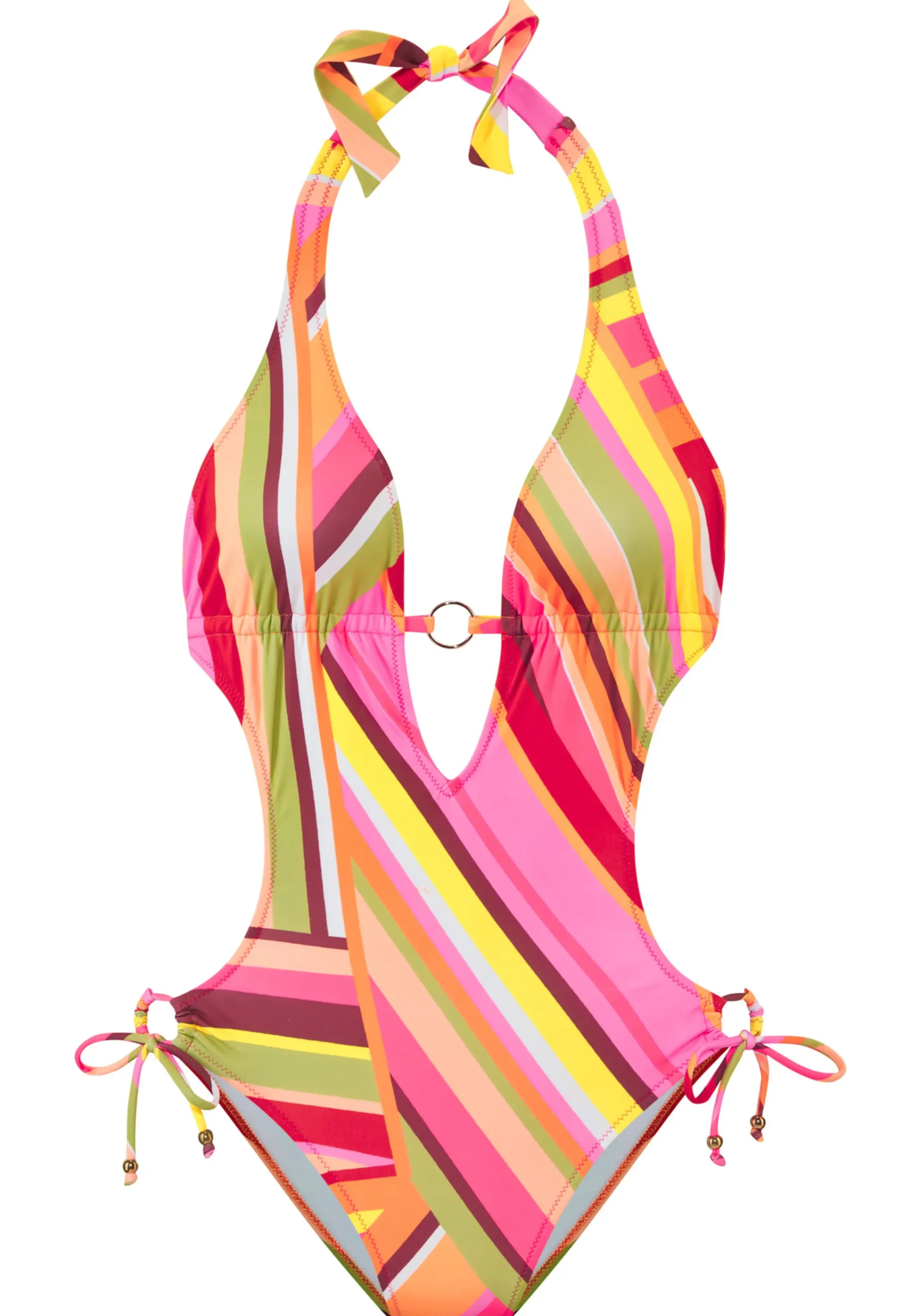 Badeanzüge|Bruno Banani Monokini orangebedruckt