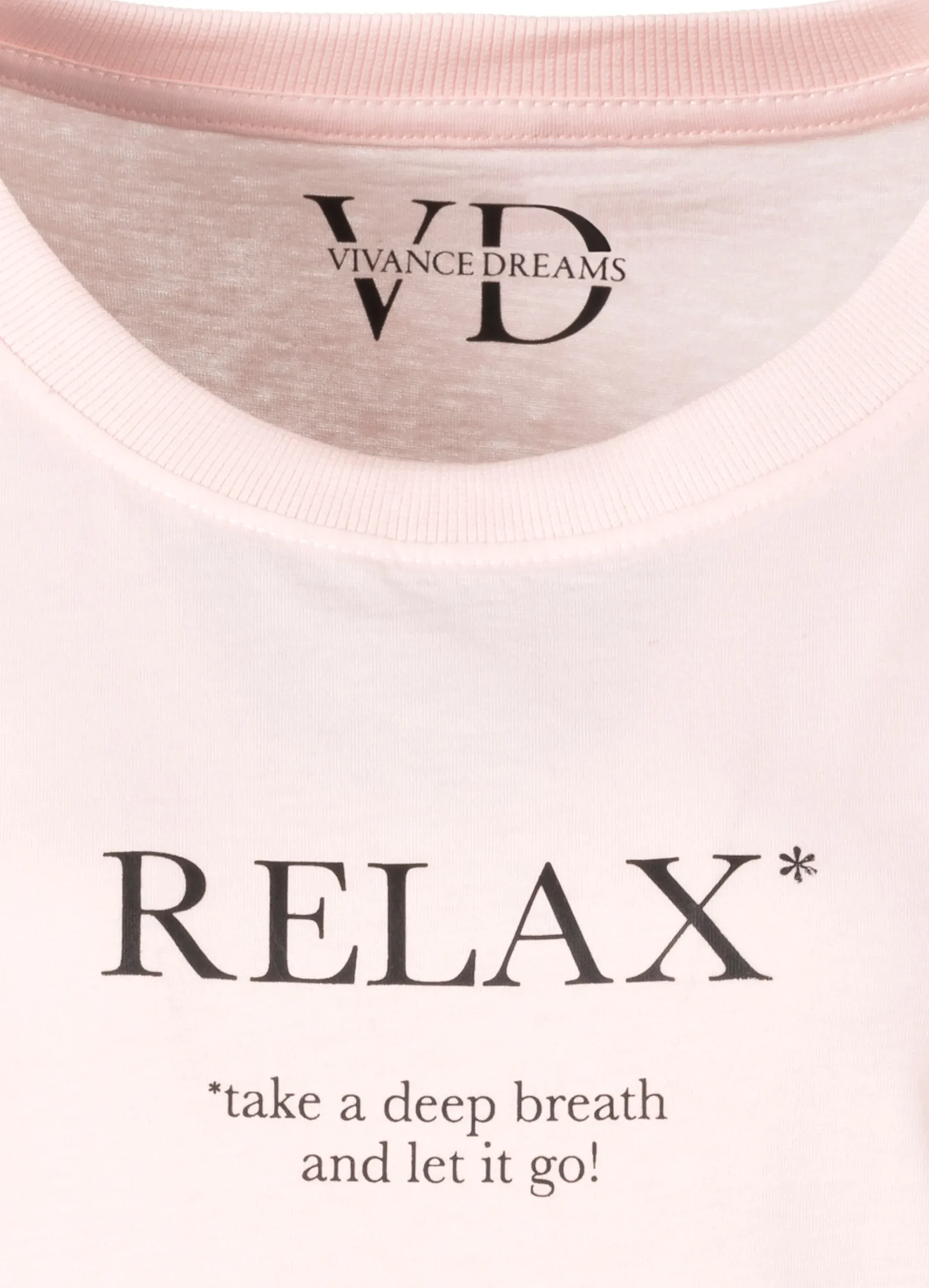 Nachtwäsche|Vivance Dreams Nachthemd hellrosa