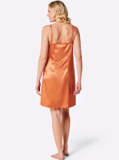 Nachtwäsche|wäschepur Nachthemd orange