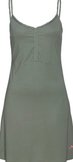 Nachtwäsche|Vivance Dreams Negligé khaki