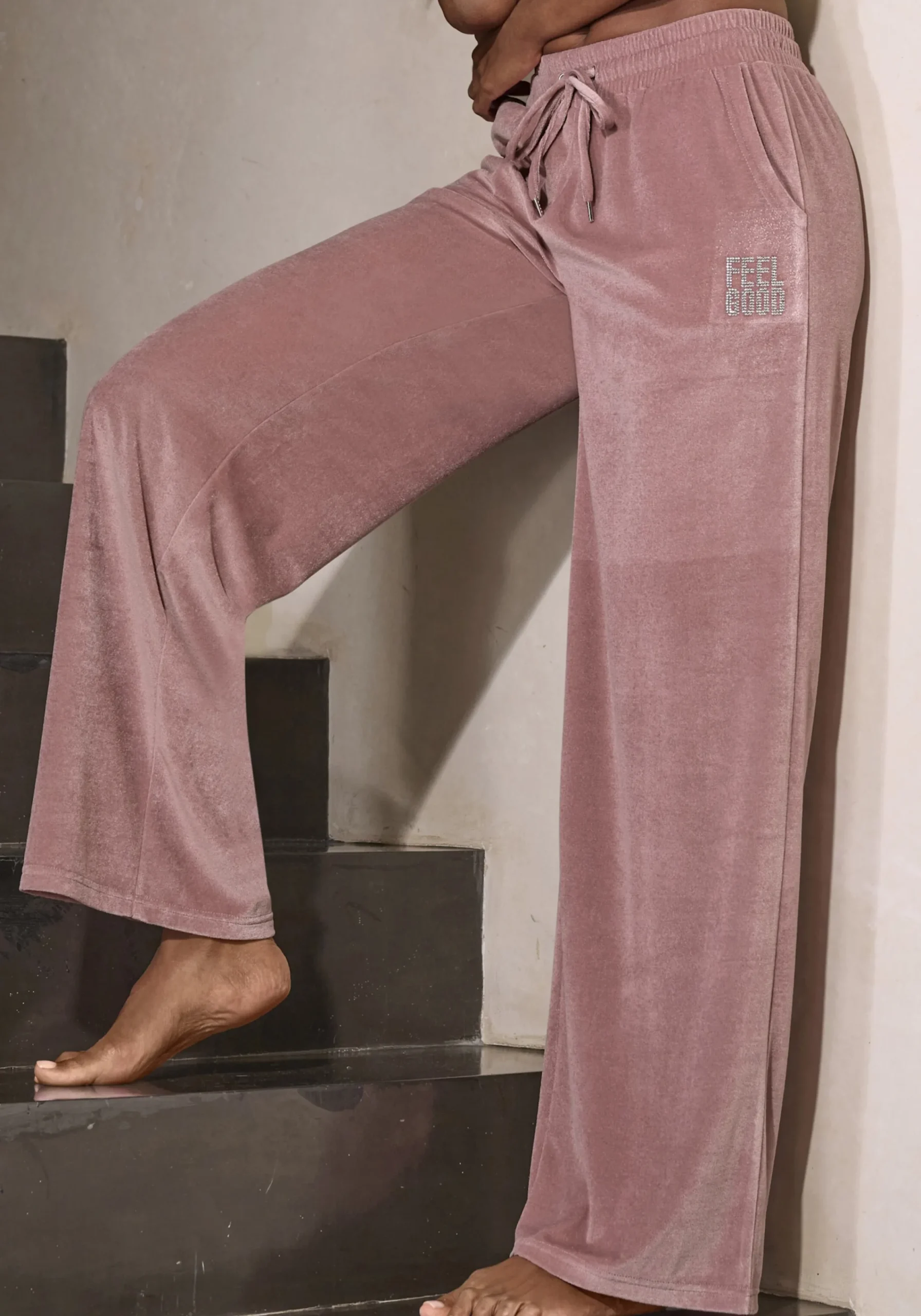Homewear|Vivance Nickihose altrosa