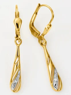 Schmuck| Ohrhänger Gelbgold375