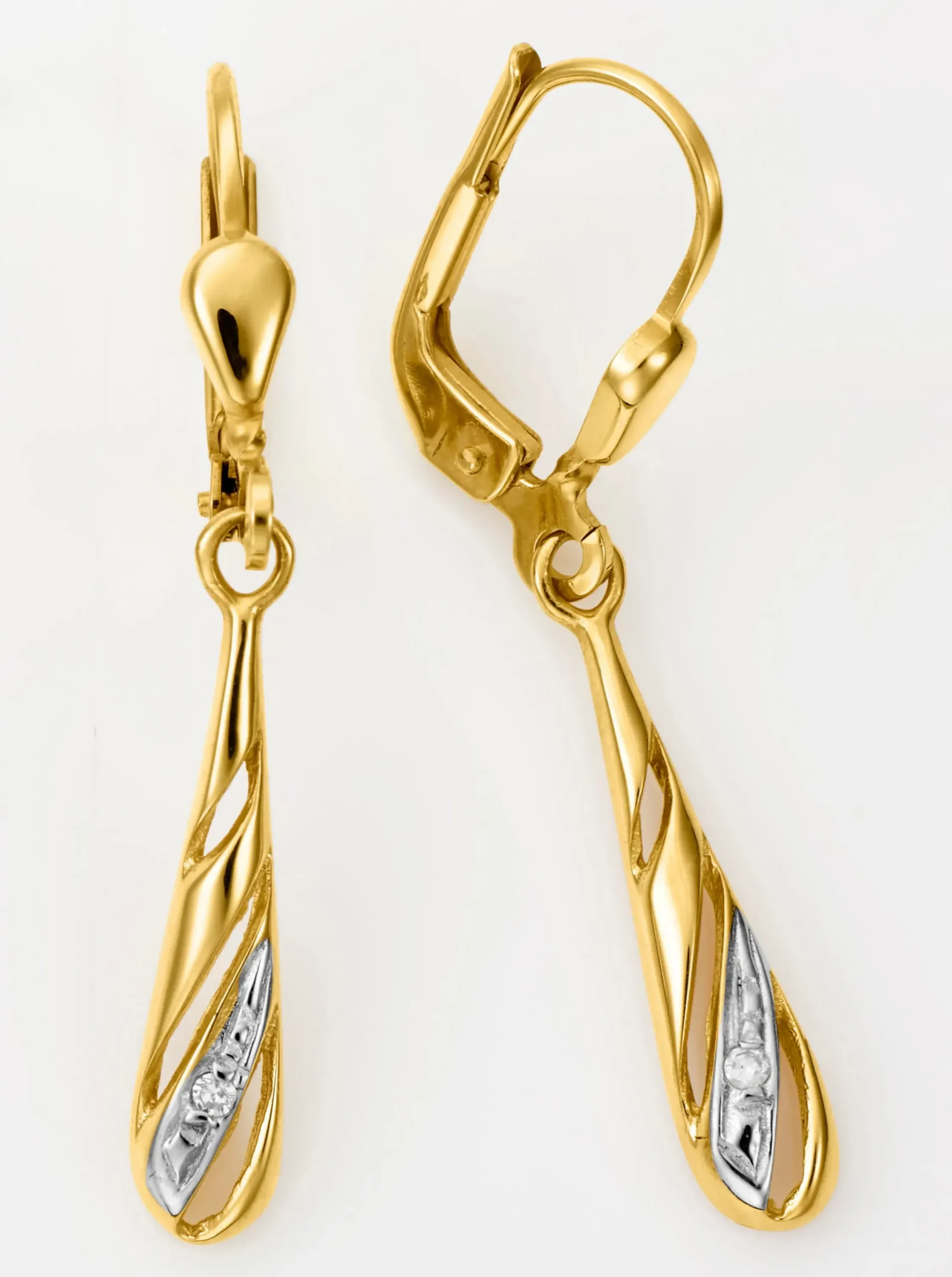 Schmuck| Ohrhänger Gelbgold375